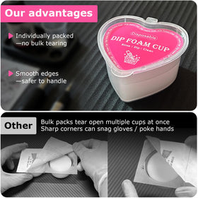ZHOOGE cup held in hand illustrating compact size and easy portability benefit
