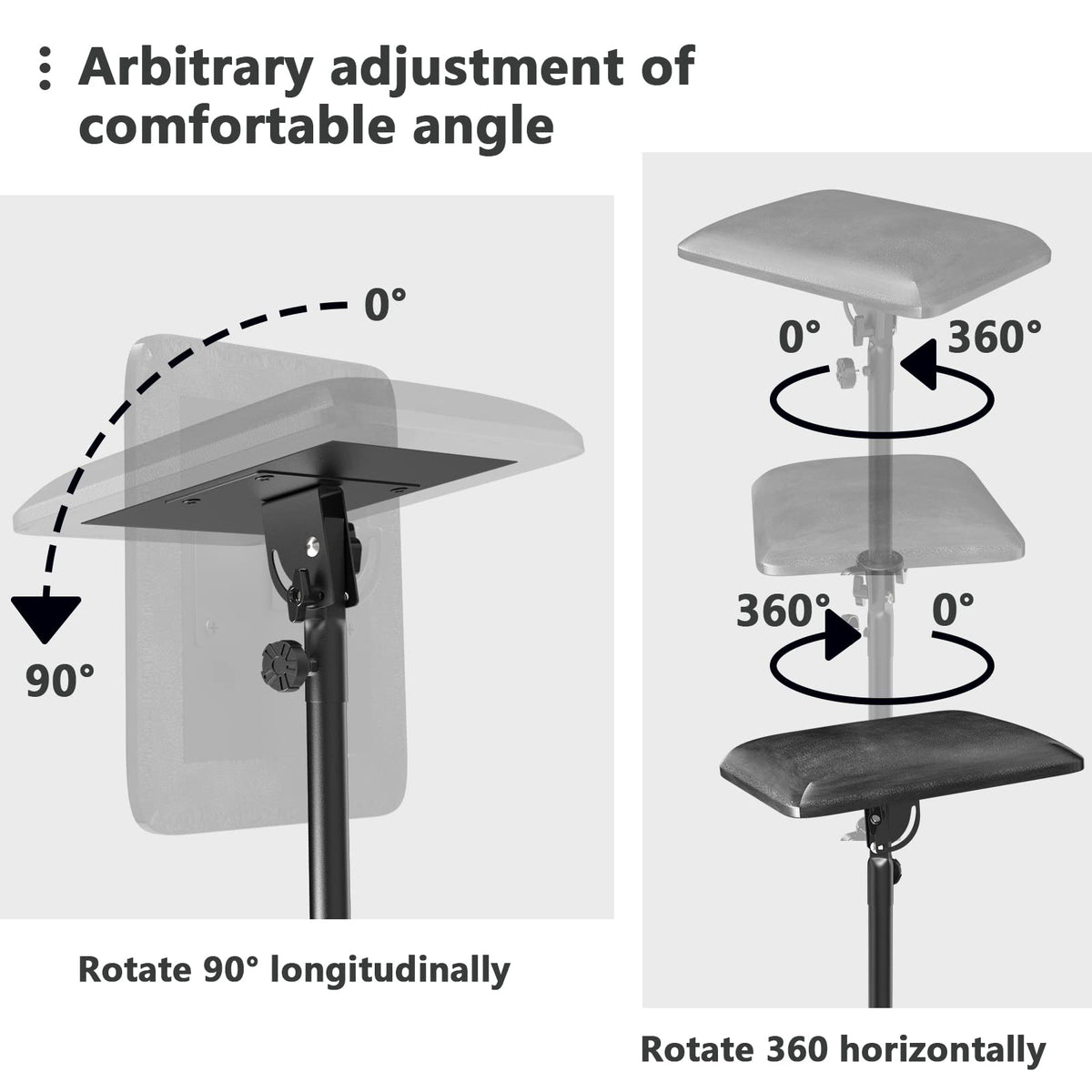 ZHOOGE telescopic tube with height markings for precise positioning benefit