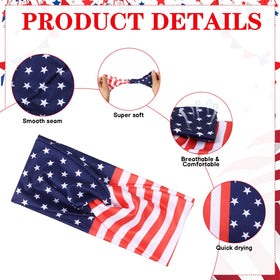ZhouBoat elastic hairband detail showing stretch and secure hold during activity