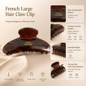 ZHOUMEIWENSP clip held in hand for size comparison, shows 4-inch scale and portability