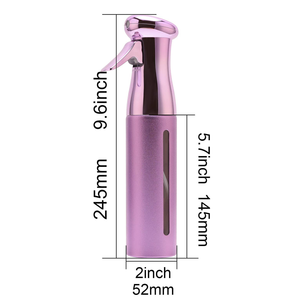 ZIBARBER in use by stylist misting hair for even dampening and styling control