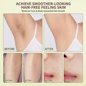 ZIIDII applied to underarm after hair removal to soothe irritation and hydrate