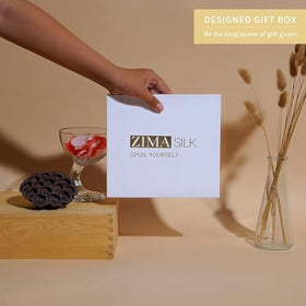 ZIMASILK care label and OEKO-TEX tag showing certification and safety benefit