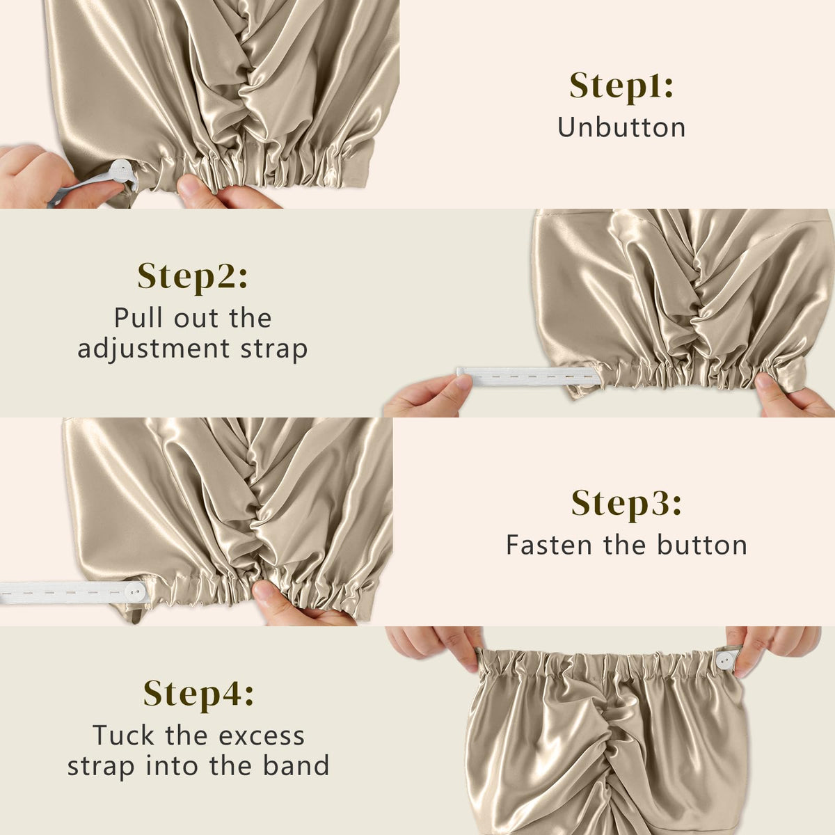 ZIMASILK silk sheen close-up highlighting glossy, low-friction surface benefit