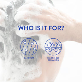 ZINCON ingredient visual focusing on pyrithione zinc and scalp relief benefit
