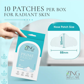 ZING SKIN CARE removed patch showing extracted impurities