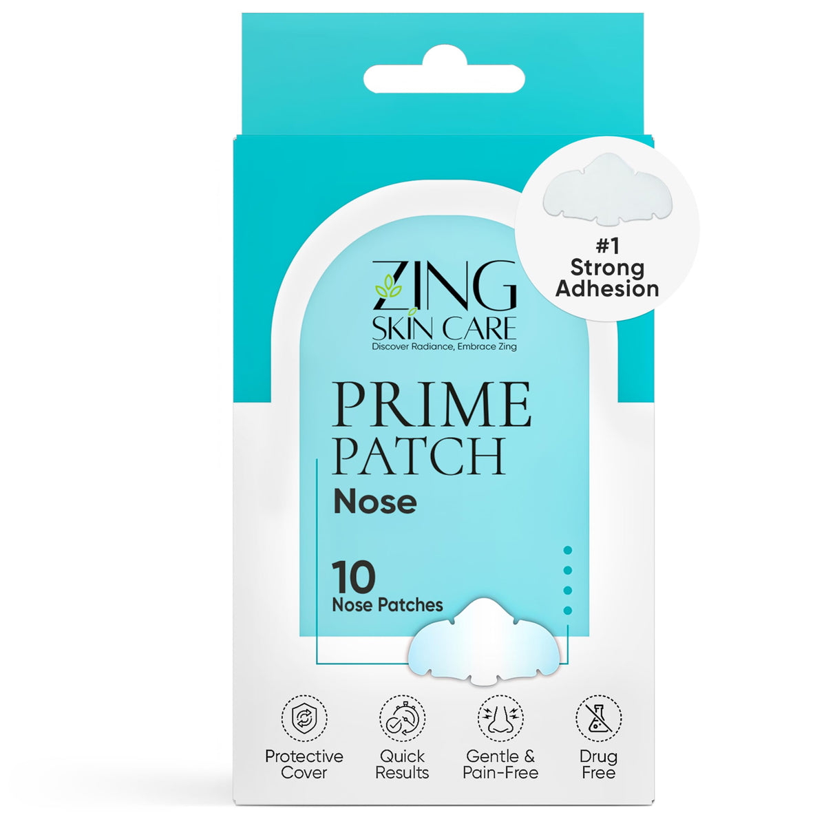 ZING SKIN CARE front packaging showing product benefits