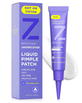 ZitSticka front tube and box showing compact packaging and benefits