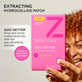 ZitSticka close-up of patch texture demonstrating absorption