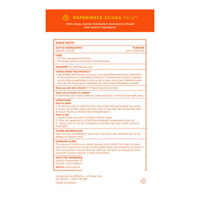 ZitSticka product label and ingredient list highlighting 2% salicylic acid