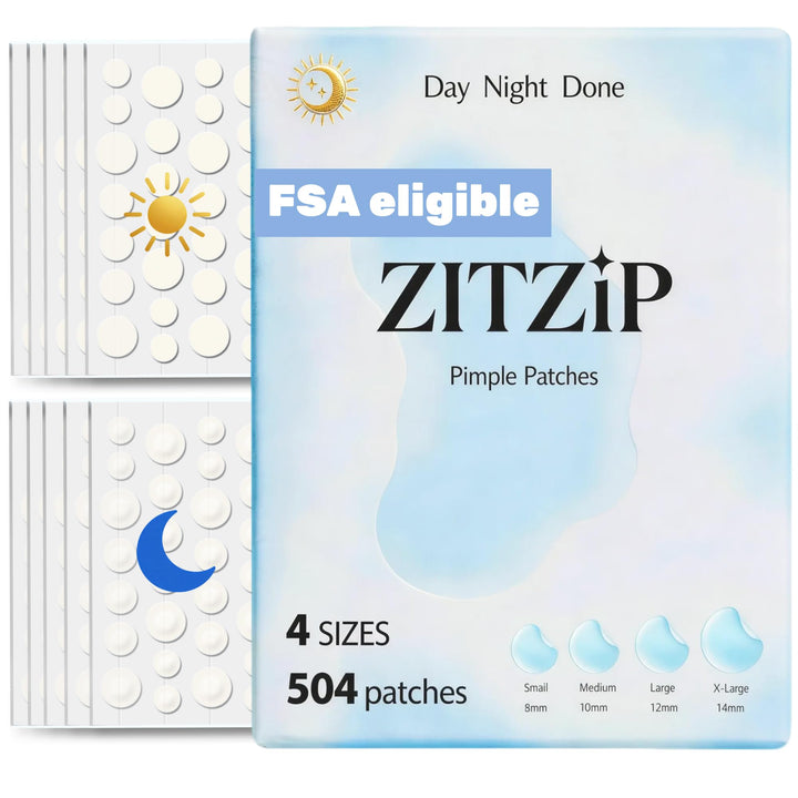 ZITZIP front packaging showing full 504-count kit and benefits