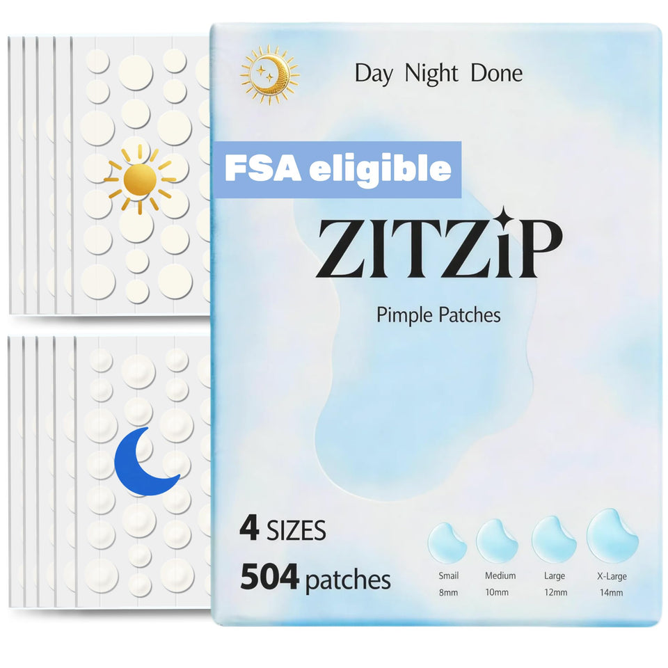 ZITZIP front packaging showing full 504-count kit and benefits