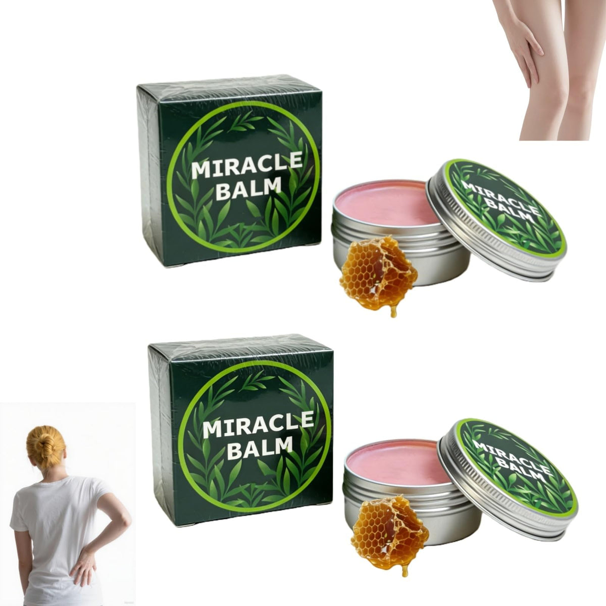 Ziweilianlian front packaging showing two balm tubes and product benefits