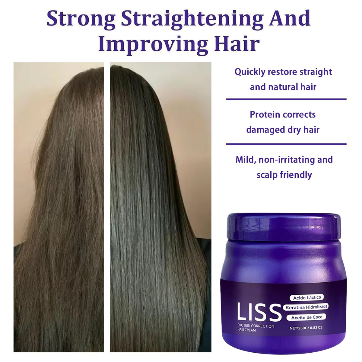 ZIXGIAH being applied on damp hair for faster styling and reduced frizz