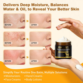 ZIXSD used on face showing gentle, non-greasy finish and skin comfort