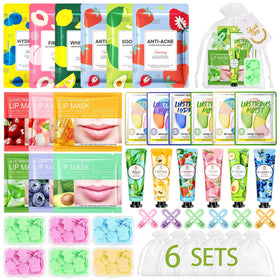 ZKONLY front package showing all 48 spa favor items and organized sets