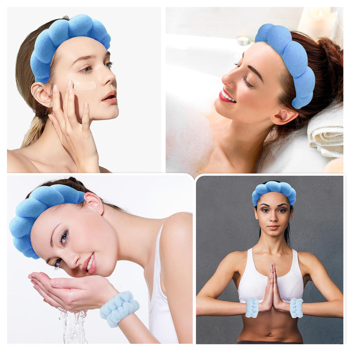 Zkptops side profile shows puffy headband shape for comfortable lift benefit