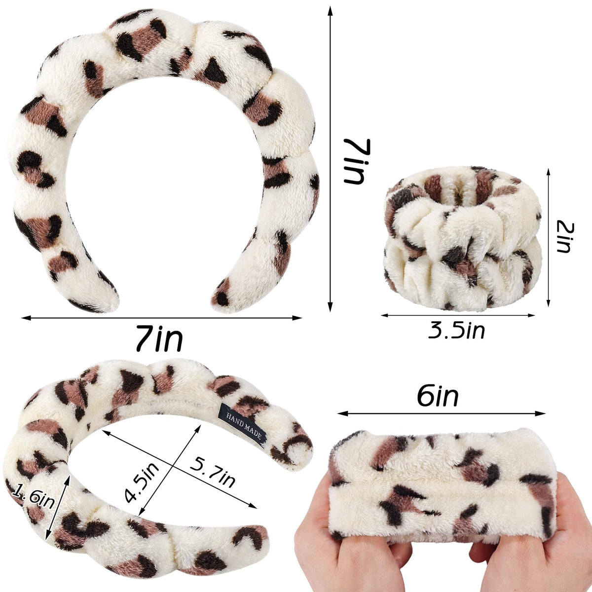 Zkptops wristband catching water and product residue to protect sleeves