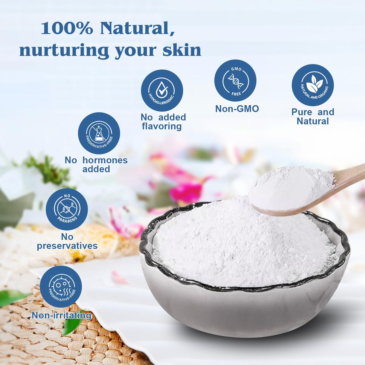 Zlimer powder scooped on spoon ready to mix, convenient measured usage