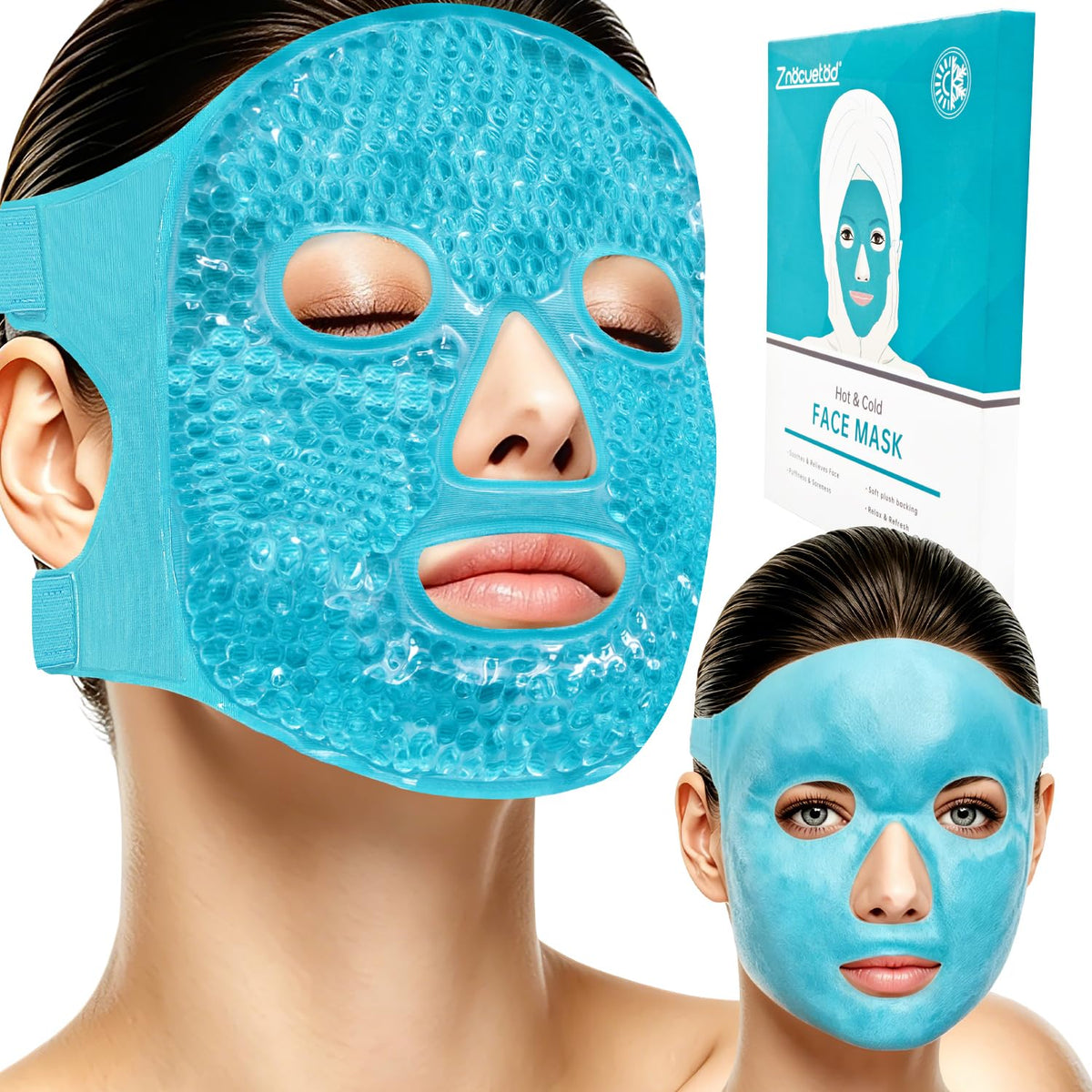 ZNÖCUETÖD front packaging showing premium gift box and mask for easy gifting