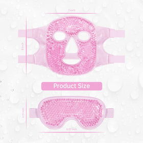ZNÖCUETÖD boxed set packaging with included eye and face mask for gifting and storage