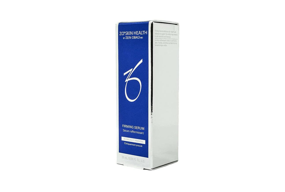 ZO SKIN HEALTH firming serum front packaging showing bottle and label for clear product ID and appeal