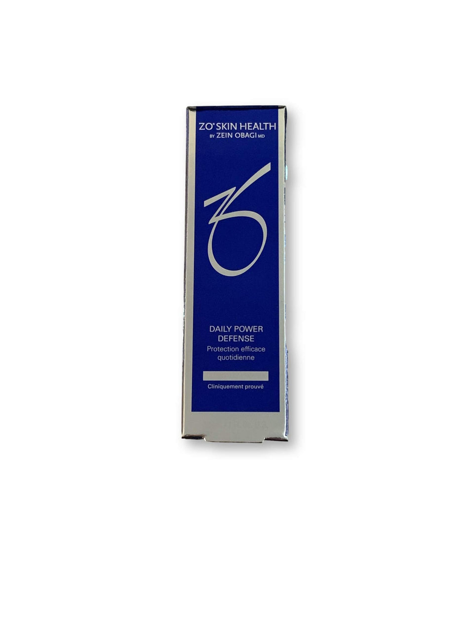 ZO Skin Health front packaging showing bottle and labeling, clear product identity and trust