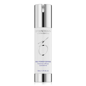 ZO SKIN HEALTH front view of Daily Power Defense bottle showing label and size benefits
