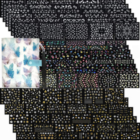 Zoance front packaging showing full sticker set and included storage book