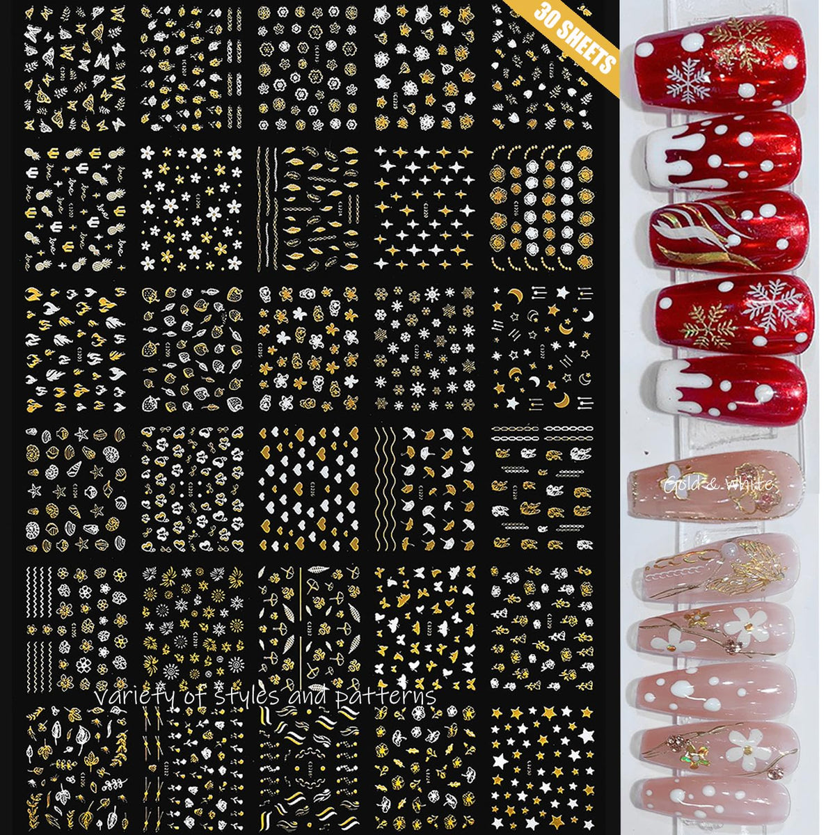 Zoance multicolor laser gold sheets illustrating vibrant metallic accents