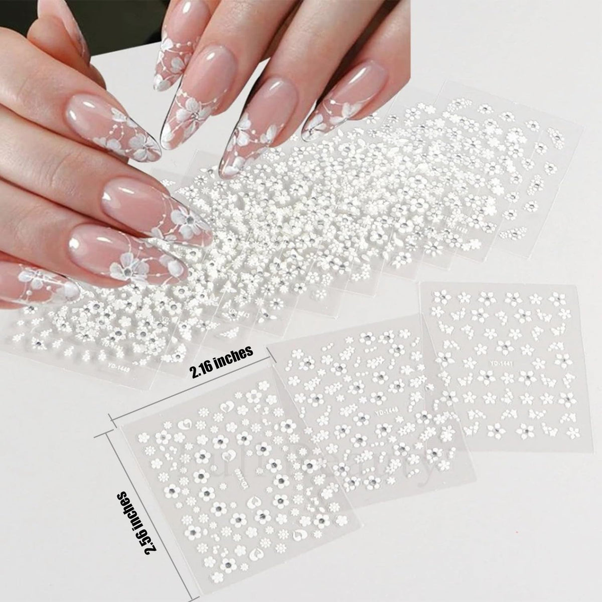 Zoance water-transfer decal in use showing easy slide-on application