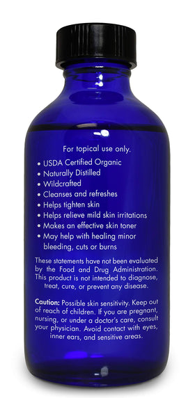 Zongle Therapeutics glass bottle close-up highlighting pure distilled liquid