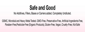 Zongle Therapeutics USDA organic certification label for trusted purity