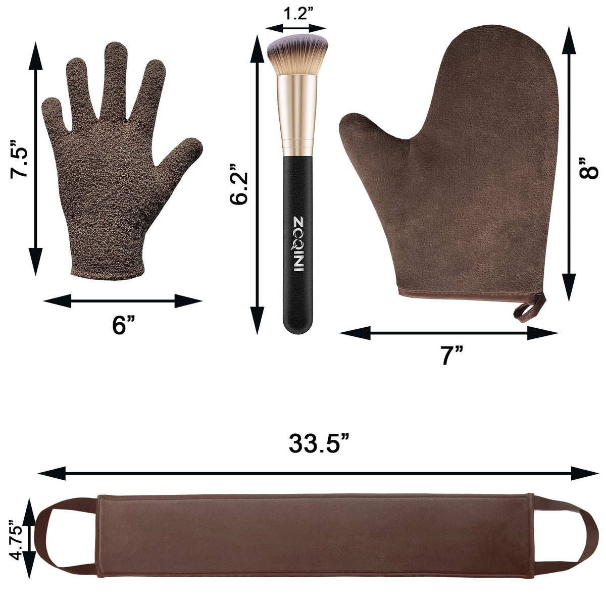 ZOQINI tool size next to hand for scale and ergonomic benefit