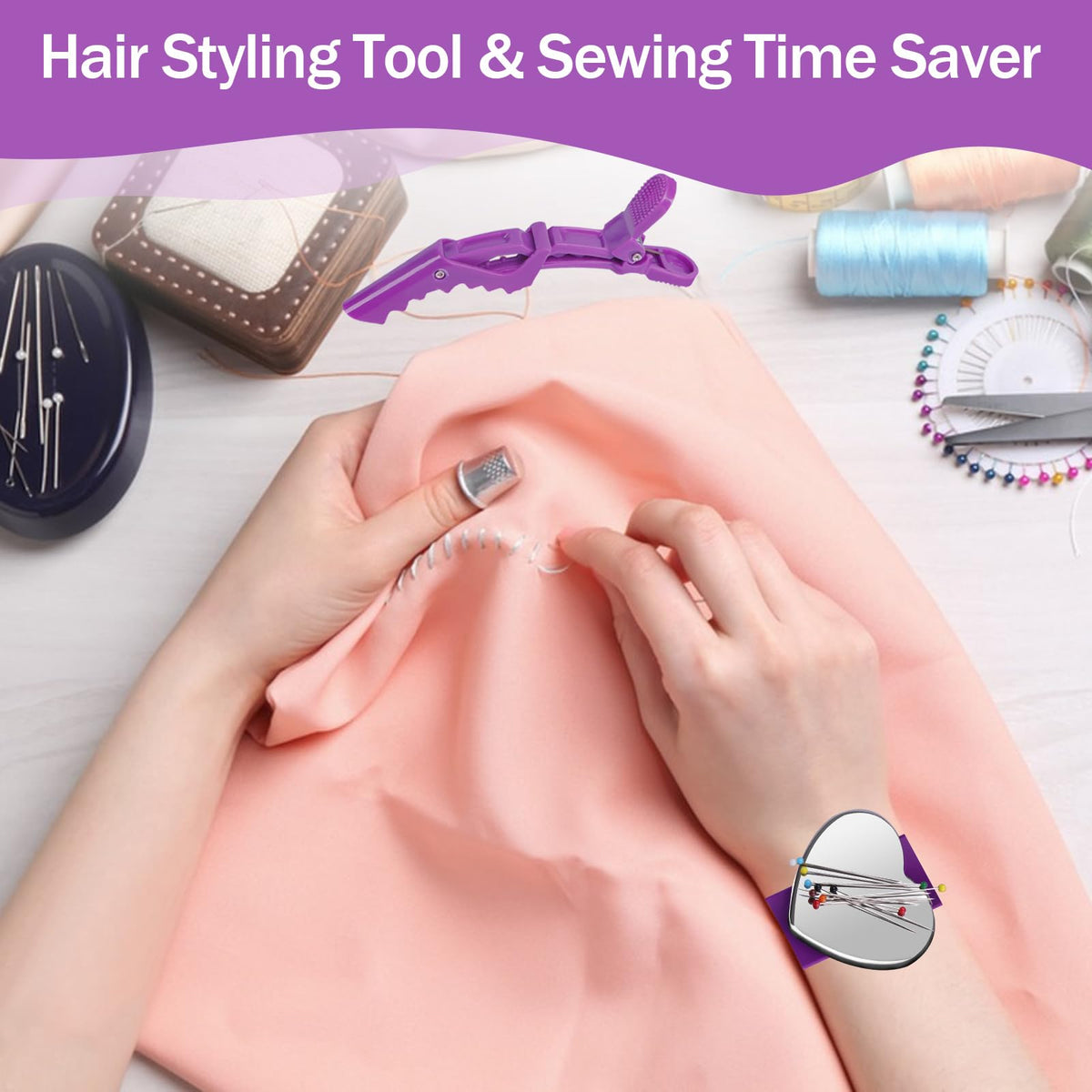 Zorliton kit packed in a travel pouch for convenient on-the-go styling