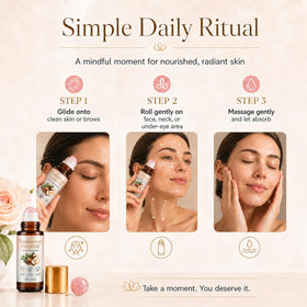 Zotreval brow conditioning using roller for tamed, nourished hairs
