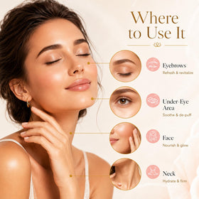 Zotreval oil texture drop on skin showing lightweight absorption
