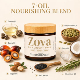 Zova Growth sealing ends comparison showing reduced dryness and softer tips