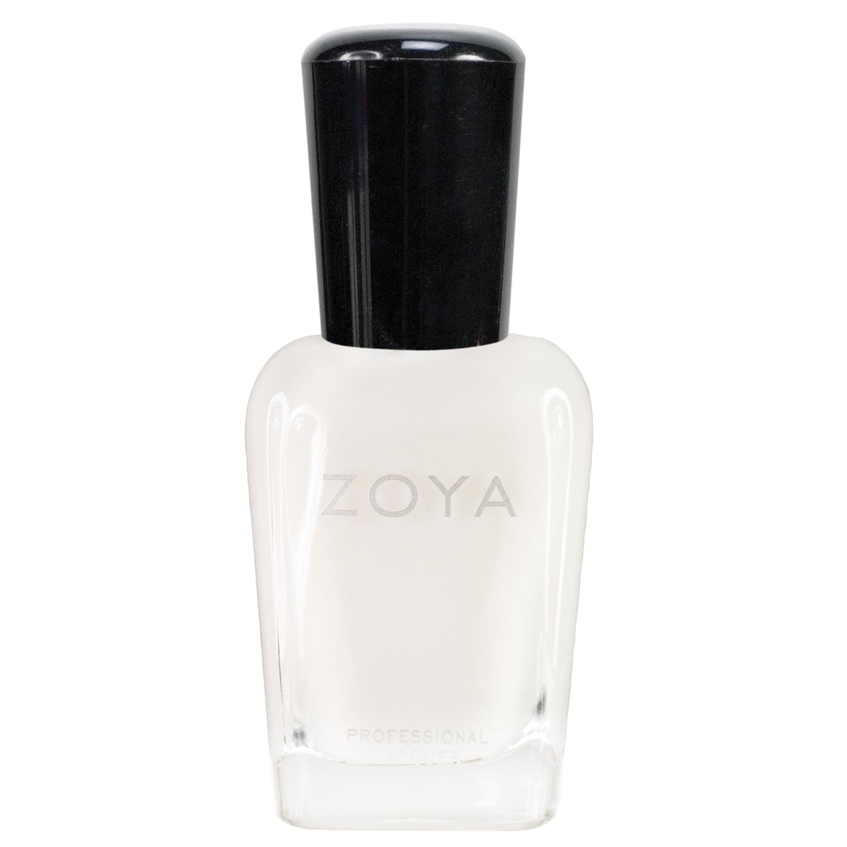 ZOYA Adel front bottle showing warm off-white cream and label, polished presentation