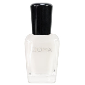 ZOYA Adel front bottle showing warm off-white cream and label, polished presentation