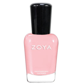 ZOYA Joey front bottle showing warm light pink cream and label, easy identification benefit