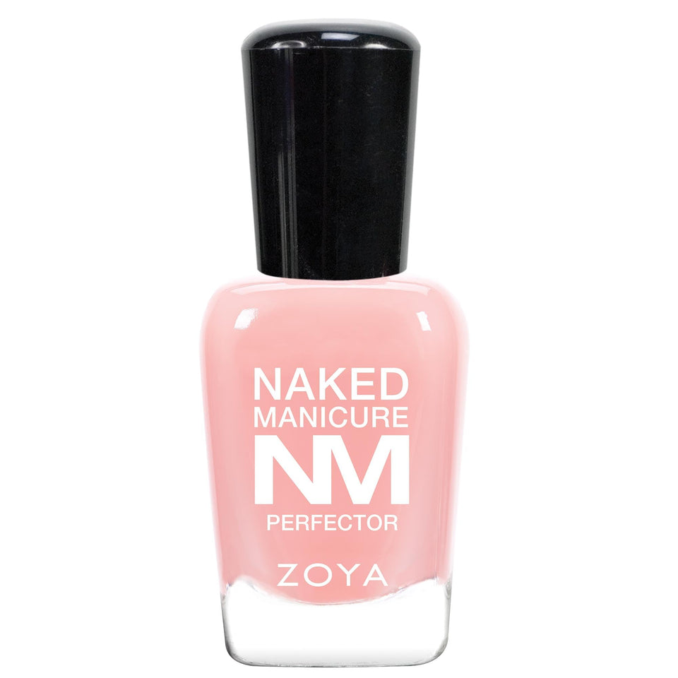 ZOYA bottle front view showing pink perfector for natural healthy nails