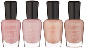 ZOYA four full-size 0.5 oz bottles close-up showing color and brush detail