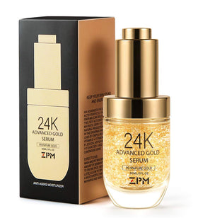 ZPM serum on bathroom vanity styled with towel for daily routine inspiration