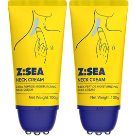 Z:SEA front packaging showing two 3.52oz jars for long-lasting neck care benefits