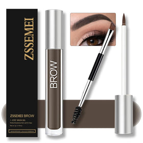 ZSSEMEI front packaging showing black brown gel and brush, easy identification