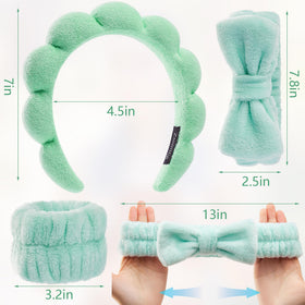 Ztomine close-up of bubble headband texture highlighting gentle hold and hair control