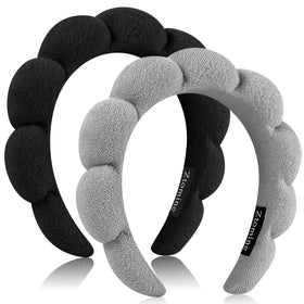 Ztomine front view packaging showing two headbands and spa appeal