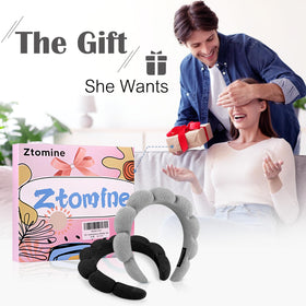 Ztomine headbands arranged by vanity highlighting organized storage