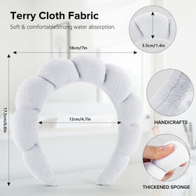 Ztomine headband on hand size comparison showing compact, portable convenience